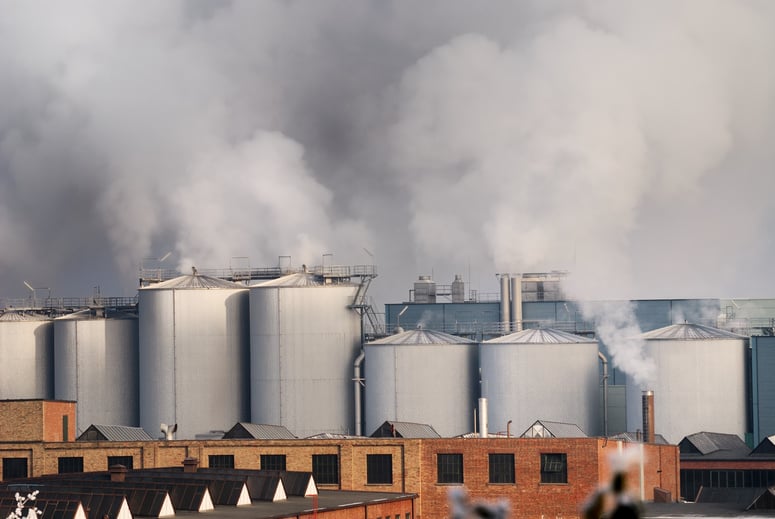 Air Pollution from Chemical Factory